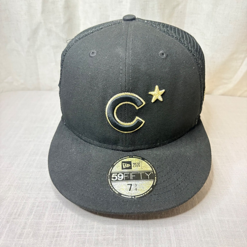 New Era 59FIFTY Cincinnati Reds 2022 MLB All Star Game Mesh Hat Black 7 3/4